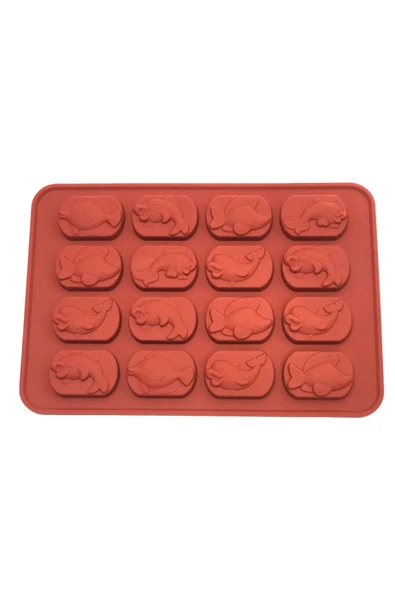 Siliko World Çikolata Kalıbı Balık Modeli Kalıbı Bisküvi Kurabiye Silikon Kalıbı - 3