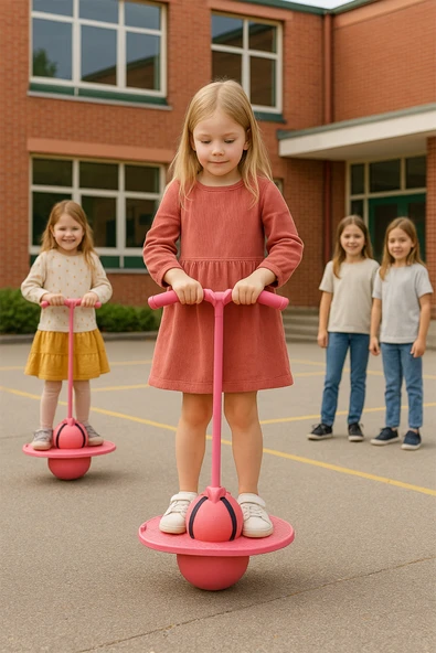 ROBO Zıp Zıp Oyuncak Pembe - 6