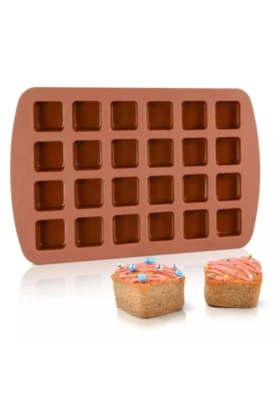 Siliko World Silikon Sabun Mum Muffin Çikolata Kalıbı - 3