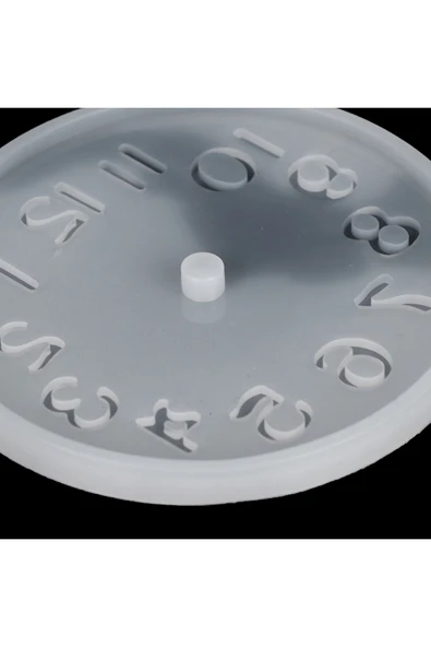 Siliko World Silikon Epoksi Saat Kalıbı 10cm - 3