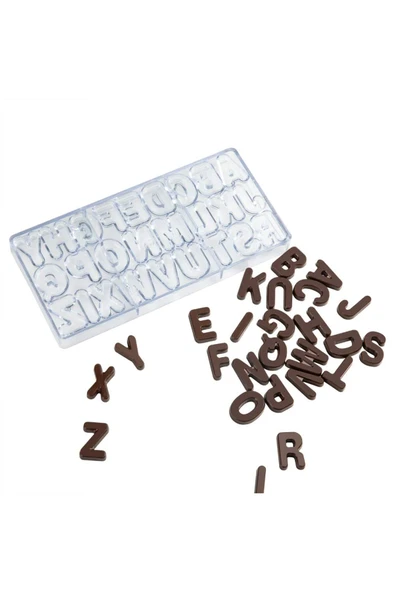 Siliko World Polikarbon Alfabe Çikolata Kalıbı - 2