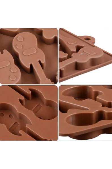 Siliko World Silikon Çikolata Kalıbı Gitarlar - 3