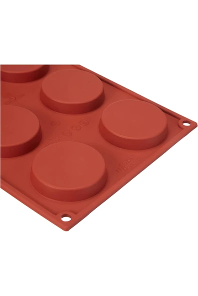 Siliko World Silikon Kek, Çikolata, Epoksi, Mum Ve Sabun Kalıbı 5,5cm - 3