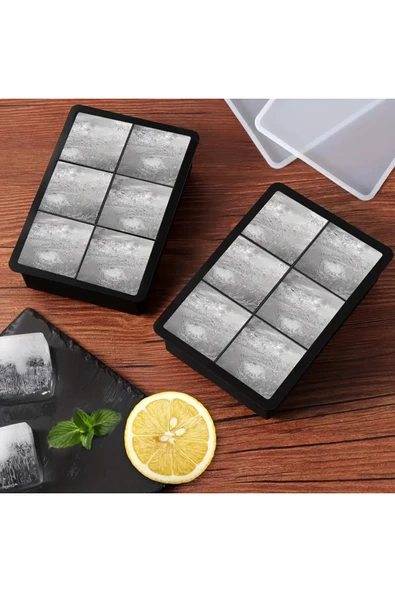 Siliko World Buz Kalıbı 5x5cm Kapaksız