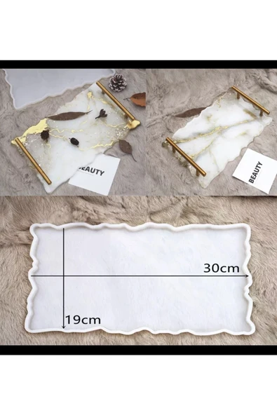 ecembutik Epoksi Silikon Tepsi Kalibi - 2