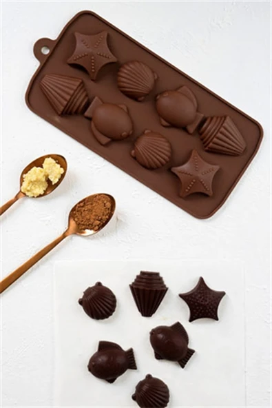 Siliko World Çikolata Kalıbı Deniz Ürünleri - 2