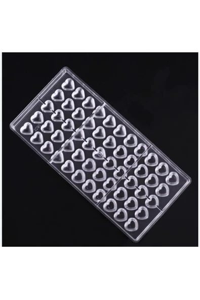 Siliko World Polikarbon Mini Kalpler Çikolata Kalıbı - Resim 4