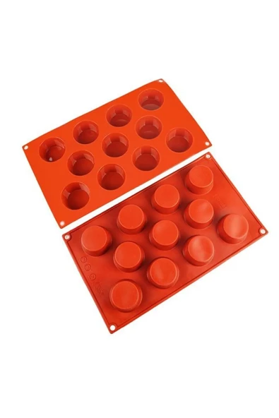 Siliko World Silikon Kek Muffin Mum Epoksi Sabun Kalıbı - 4
