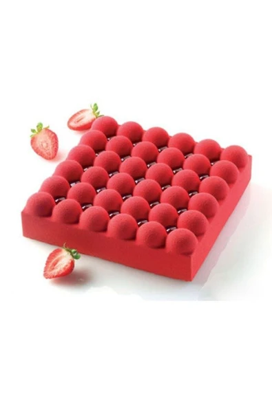 Siliko World Bubble Profesyonel Silikon Kek Pasta Kalıbı - 2