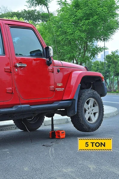 ROBO Elektrikli Hidrolik Kriko Hava Pompası Bijon Anahtarı