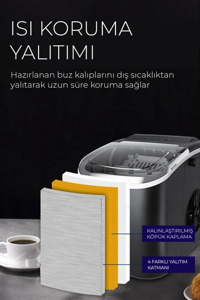 ROBO Buz Makinesi (15 KG KAPASİTELİ) - Resim 4