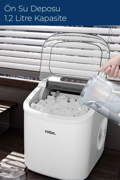 ROBO Buz Makinesi (15 KG KAPASİTELİ) - Resim 6