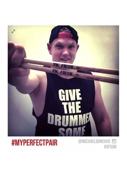 VICFIRTH V5AN BAGET 5A NYLON, HICKORY, 0.565"x16", MED - Resim 2