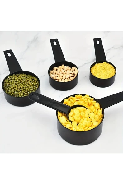 Siliko World 10 Adet Ölçü Kaşığı Seti Pratik Kolay Temizlenebilir - 4