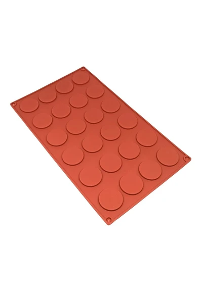 Siliko World Silikon Çikolata Kalıbı Yuvarlak Mini - Resim 4