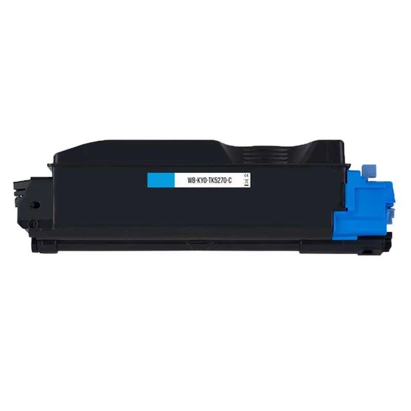 Kyocera TK-5270-1T02TVCNL0 Mavi Muadil Toner - Resim 2