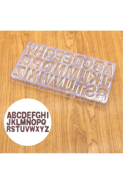 Siliko World Polikarbon Alfabe Çikolata Kalıbı - 5