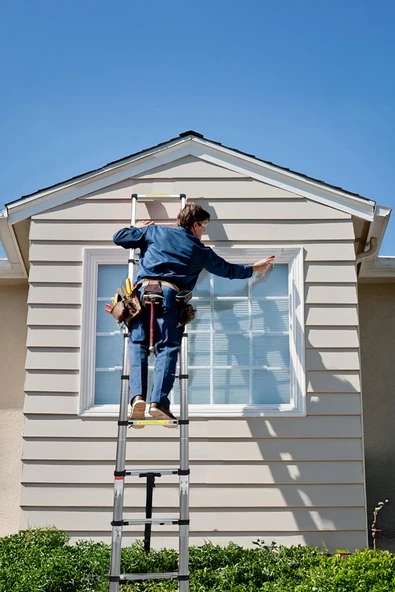 ROBO Paslanmaz Çelik Katlanır Merdiven 3.1 Metre - 3