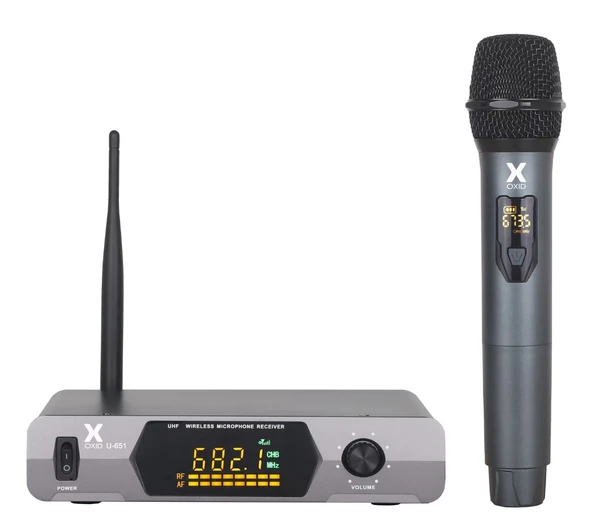 Oxid Uhf U-651E Telsiz Mikrofon ürün görseli