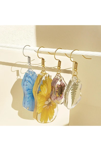 Siliko World Silikon Epoksi Kolye Küpe Kalıbı - 2