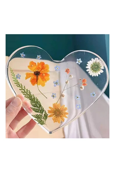 Siliko World Epoksi Reçine Bardak Altlığı - 2