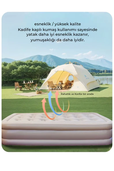 ROBO Kendi kendine şişen otomatik tek kişilik yatak - 5