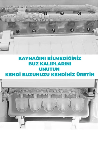 ROBO Buz Makinesi (15 KG KAPASİTELİ) - Resim 5