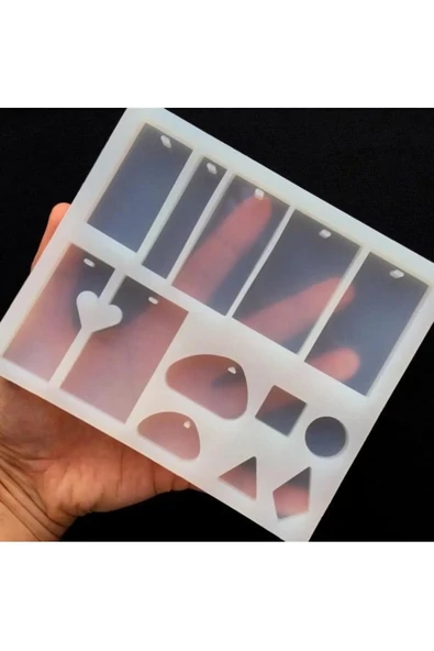 Siliko World Epoksi Çoklu Kolye Kalıbı