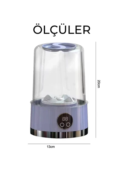 ROBO Şarjlı Taşınabilir Çamaşır Makinesi - 6