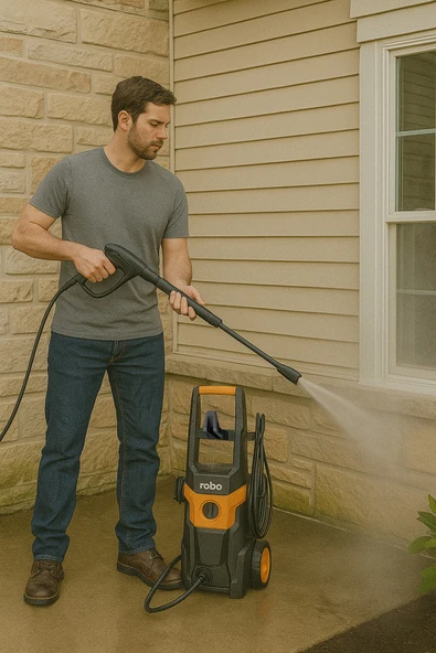 ROBO Yüksek Basınçlı Yıkama Makinesi 1800w 180 Bar Yeni Versiyon - 6