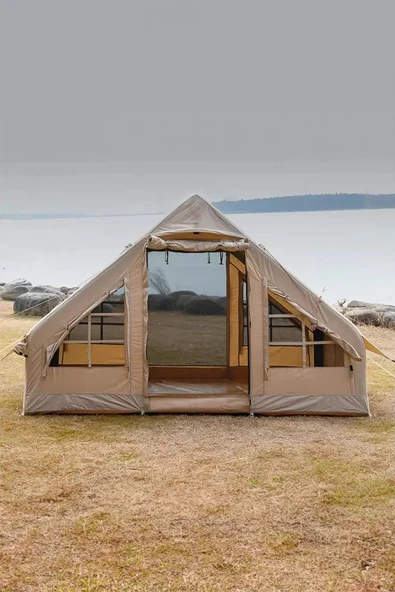 ROBO 6 Kişilik 4 Mevsim Şişme Kamp Çadırı - 5