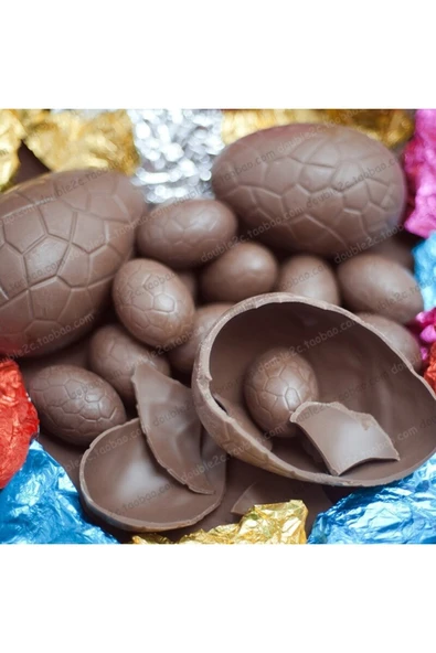 Siliko World Paskalya Yumurtası Kek & Çikolata Silikon Kalıbı - 3