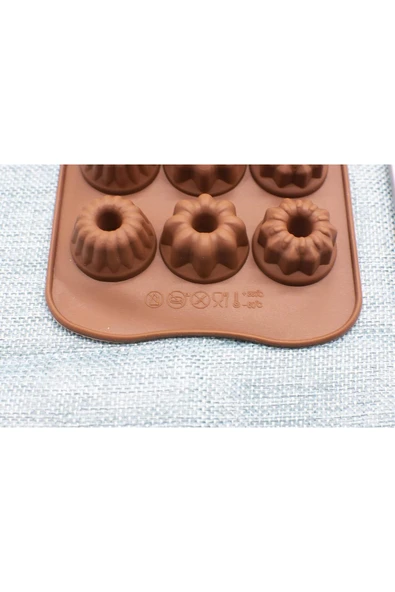 Siliko World Silikon Çikolata Jöle Buz Kalıbı - 5