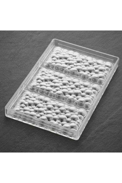 Siliko World Polikarbon Tablet Bubble Çikolata Kalıbı - Resim 3