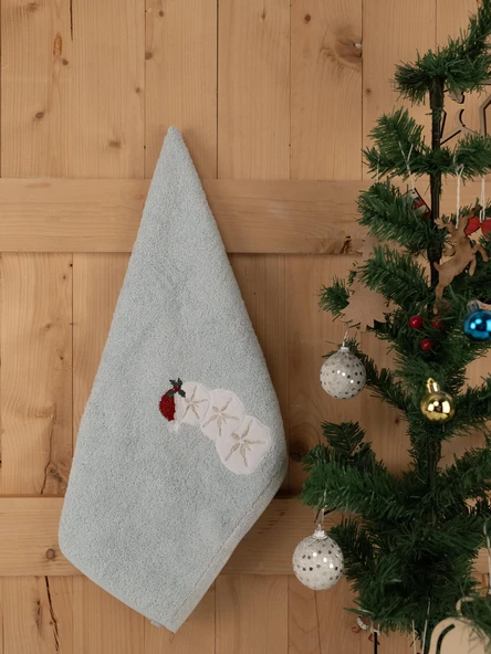 Pamuklu 2'li 40x70 cm Modern & Şık Hediyelik Havlu Seti Baveno - Resim 8