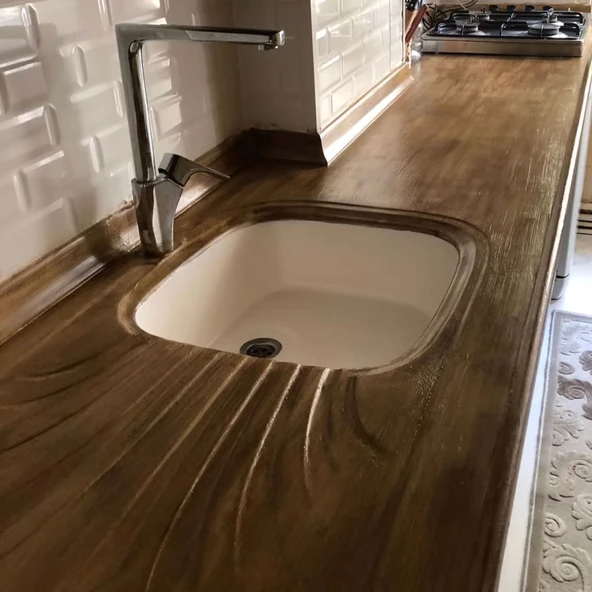 Bianca Stella Su Bazlı Saf Akrilik Boya Ahşap Renkler Eskitme 250 ml 0704 - Resim 3