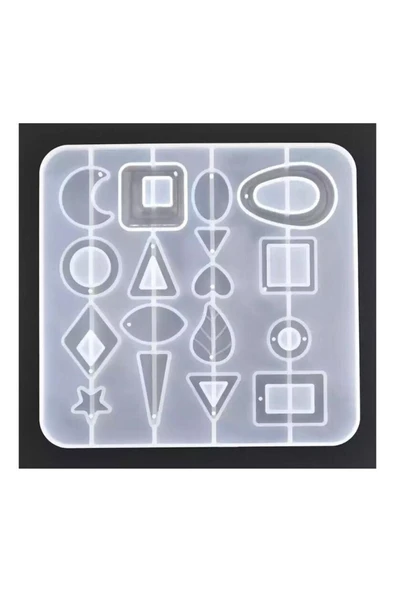 Siliko World Epoksi Silikon Çoklu Küpe Takı Kalıbı - 4