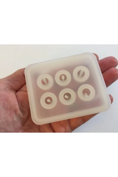 epoksi kalıpları Epoksi Tesbih Boncuk Kalıbı 12 mm - 2