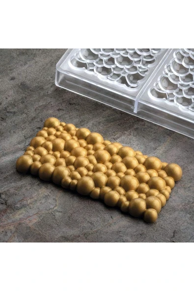 Siliko World Polikarbon Tablet Bubble Çikolata Kalıbı ürün görseli