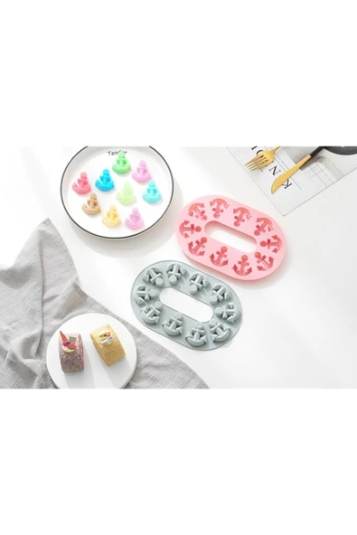 Siliko World Silikon Çikolata Buz Mum Epoksi Ve Reçine Kalıbı - Resim 5