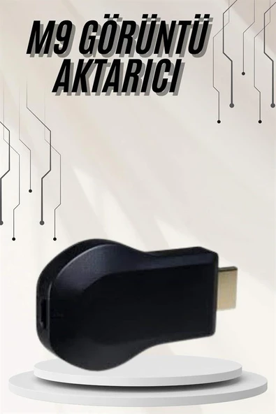 Kablosuz Hdmı Ses Ve Görüntü Aktarıcı Kolay Taşınabilir Yüksek Çözünürlüklü