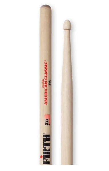 VICFIRTH V7A BAGET 7A, HICKORY, 0.540"x15 1/2", MED ürün görseli