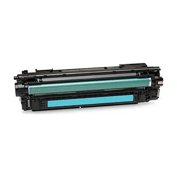 Hp 655A-CF451A Mavi Muadil Toner - Resim 2