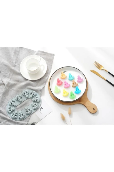 Siliko World Silikon Çikolata Buz Mum Epoksi Ve Reçine Kalıbı - Resim 6