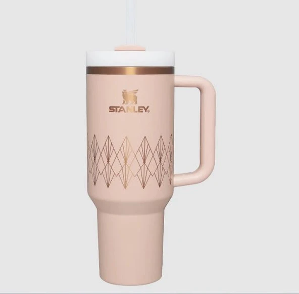 STANLEY THE QUENCHER DECO KOLEKSİYONU TERMOS 1.18 litre PEMBE
