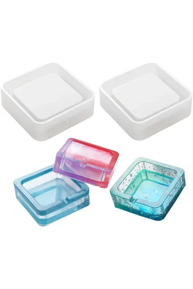 Siliko World Silikon Epoksi Reçine Kalıbı Küllük ürün görseli