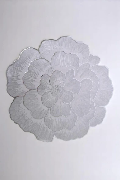 Digithome 6’lı Amerikan Servisi Supla Yuvarlak Gümüş 38 Cm THN76970 C1-1-18