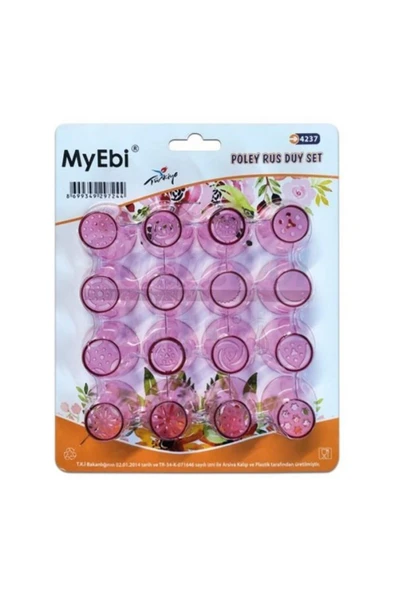 Siliko World Polikarbon Kırılmaz Rus Duy Seti 16 Adet ve 10 Adet Krema Torbası Hediye