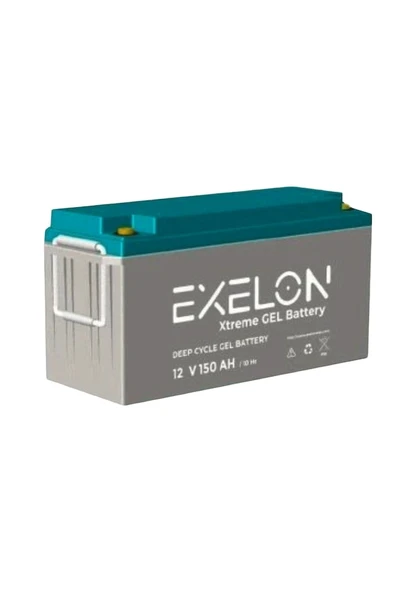 Exelon 12 Volt 150 Amper Jel Akü Derin - 2