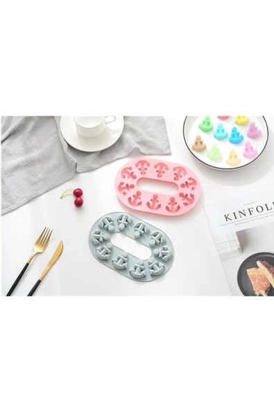 Siliko World Silikon Çikolata Buz Mum Epoksi Ve Reçine Kalıbı - Resim 8